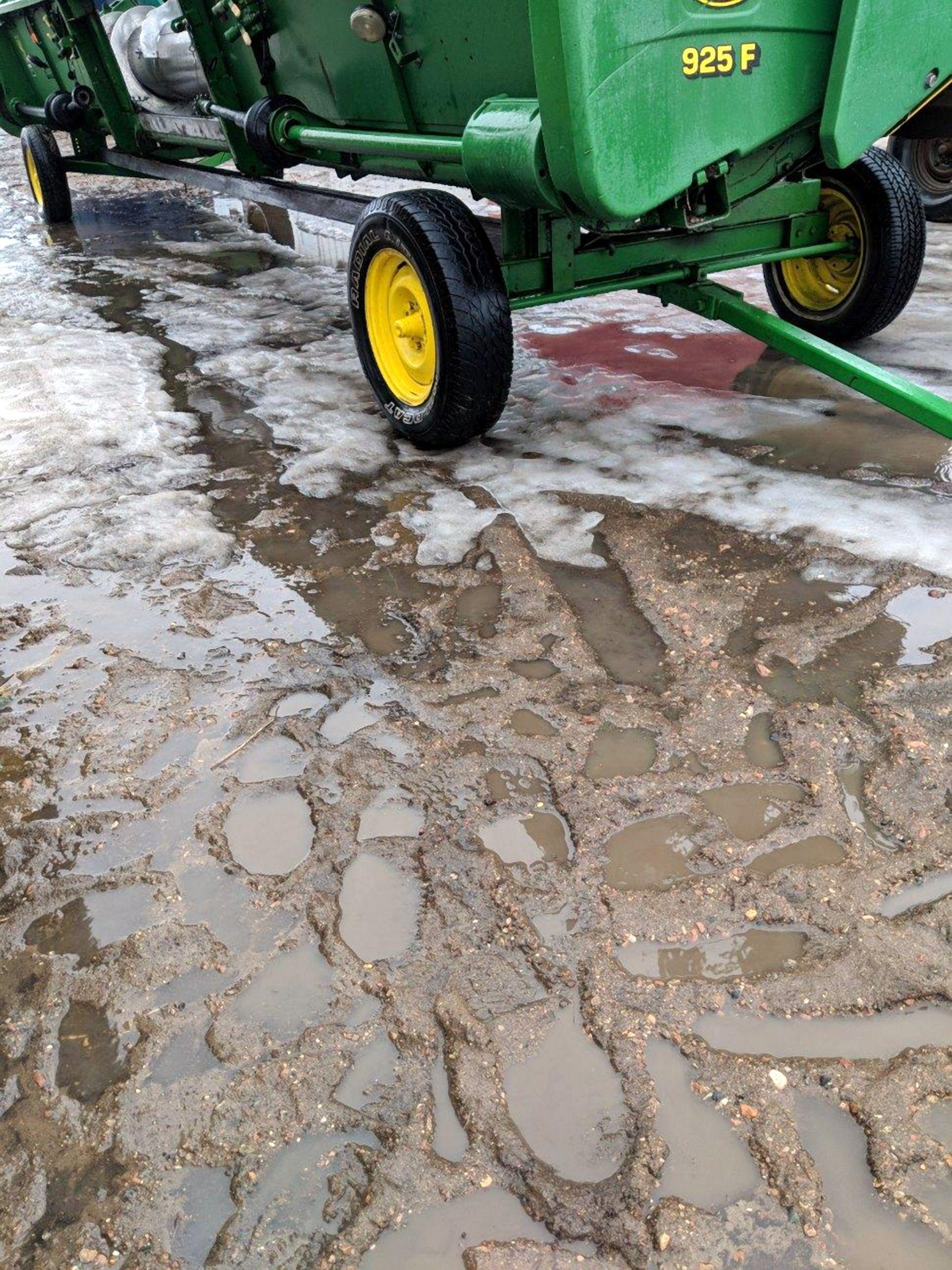 Shop Built 25' Head Cart