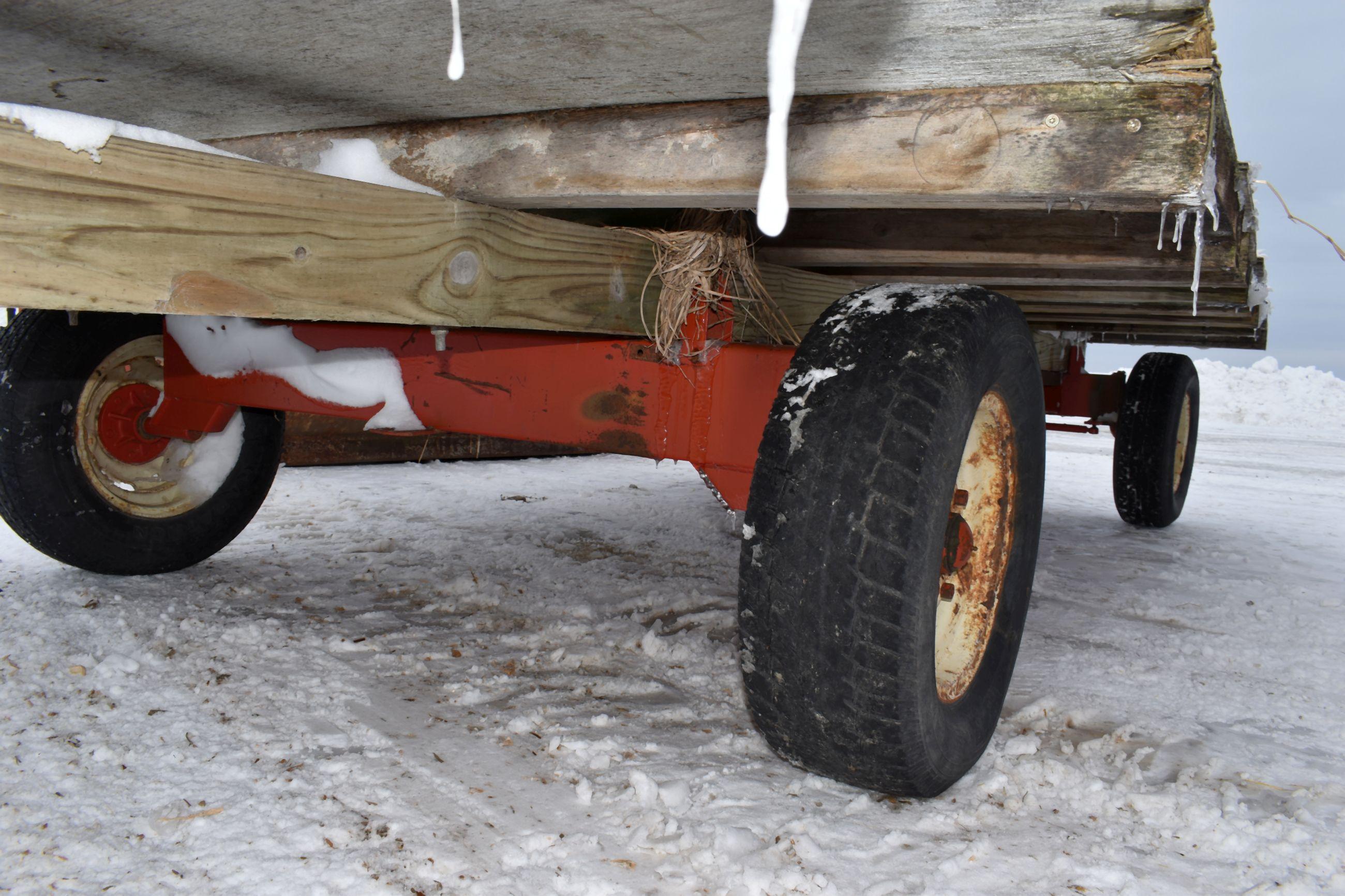 8'x16' Flatbed On 5 Ton Running Gear