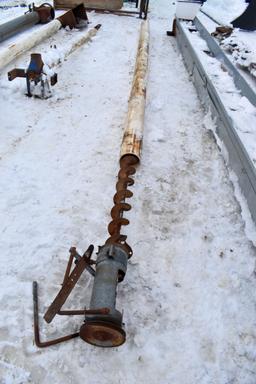 12'x5" Cross Auger With Poly Tube