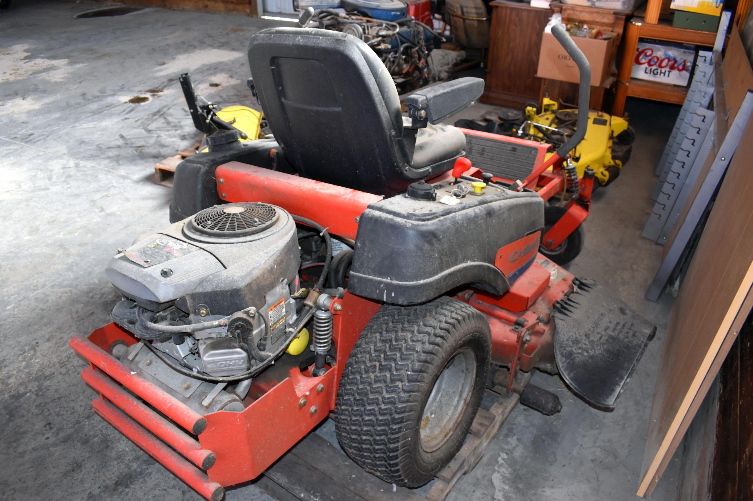 Simplicity Champion Zero Turn Mower With Bagger, 50” Deck, 26hp, Bad Engine