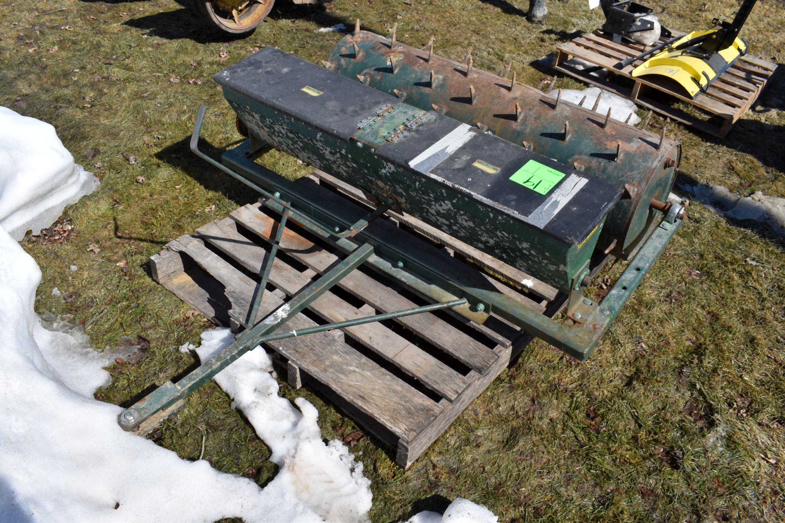 Ferguson Yard Maker, 48” Drop Seeder With Aerator