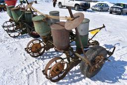 John Deere 290 Corn Planter, 2 Row, Markers, Fert