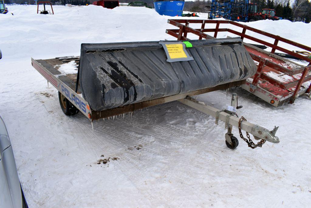 1998 Featherlite Snowmobile Trailer, 10'x102",