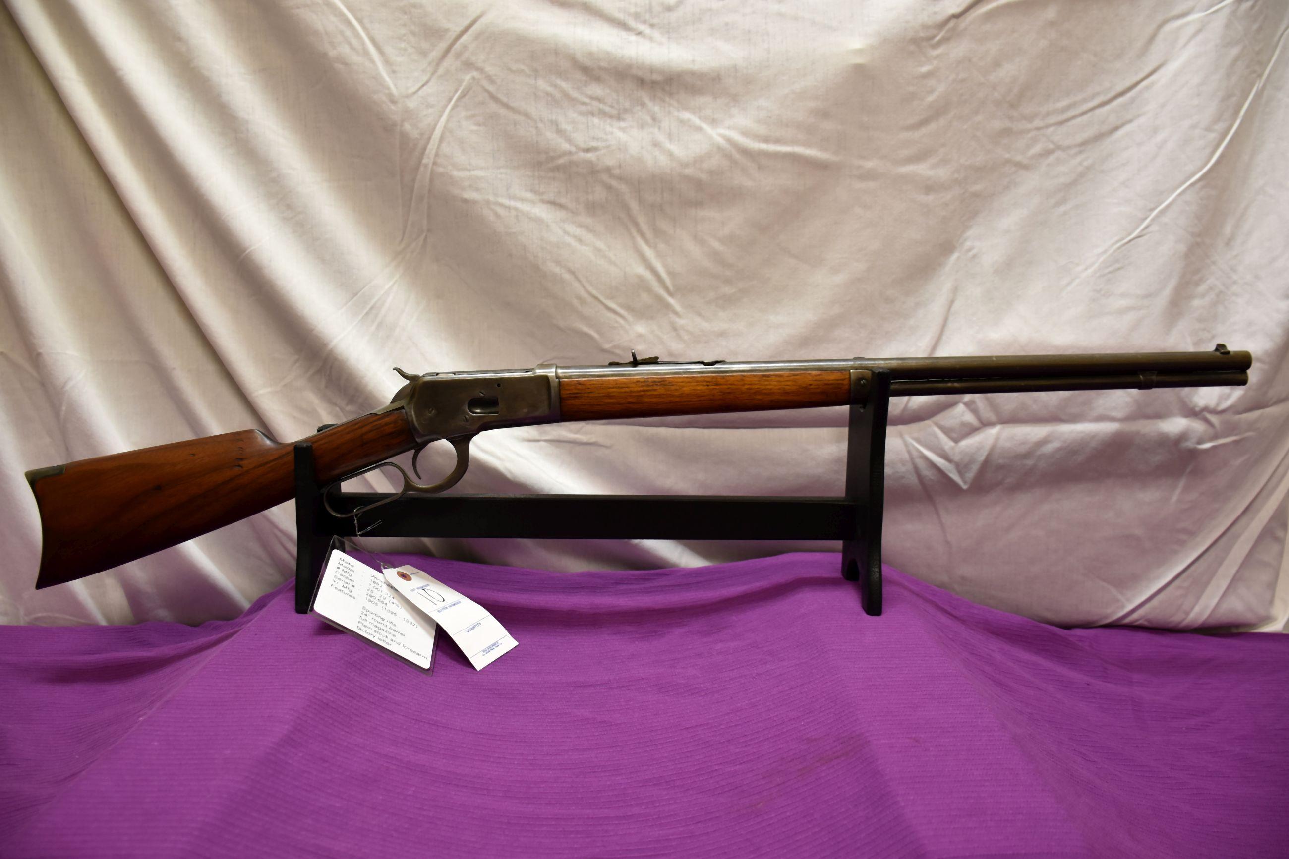 Winchester 1892 25-20 Cal., Year Manufactured 1905, SN:290664, Sporting Rifle, 24'' Round Barrel, Fu