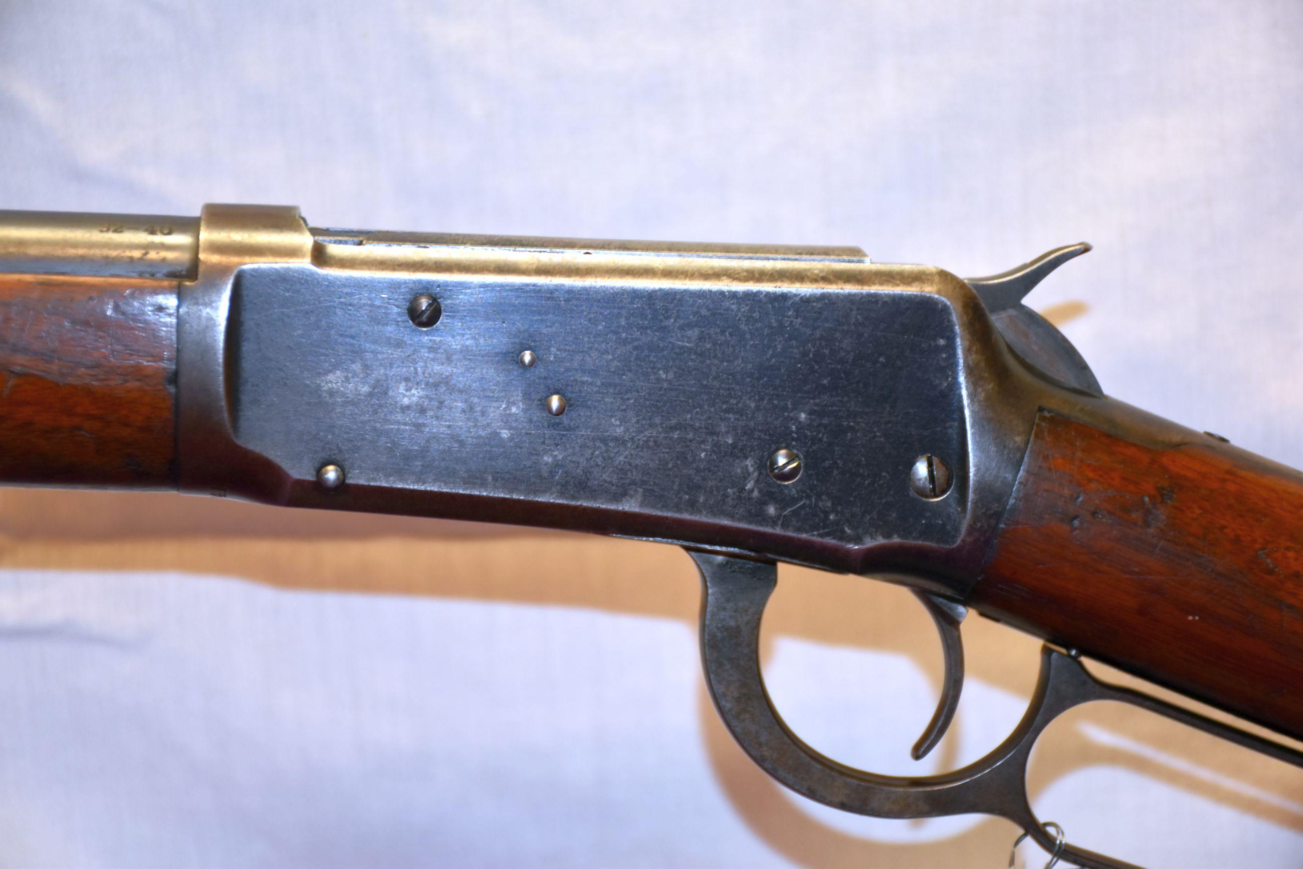 Winchester Model 1894 32-40 Cal., Year Manufactured 1907, Globe Front Sight, SN:430741, Lever Action