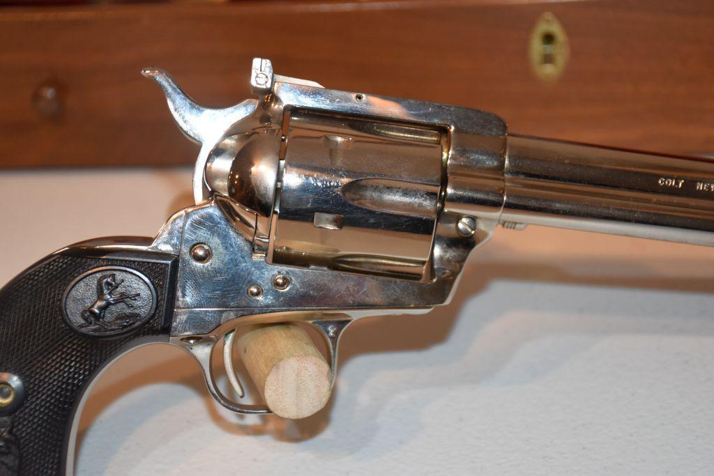 Colt Ned Buntline Commemorative, .45 Long Colt, As New In Display Case, SN: NB2914. This is an as ne