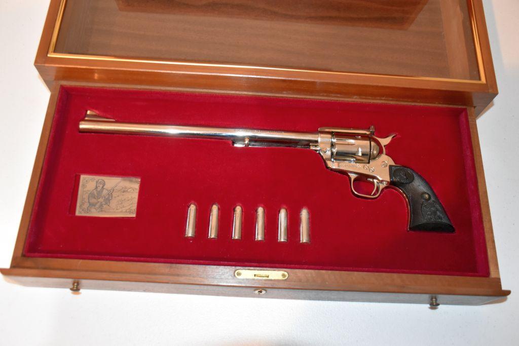 Colt Ned Buntline Commemorative, .45 Long Colt, As New In Display Case, SN: NB2914. This is an as ne