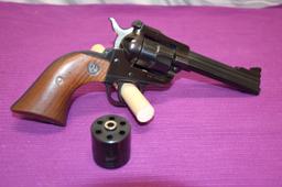 Ruger 22. Cal., New Model Single Six Revolver, With An Extra 22 Mag Cylinder, SN:69-07372