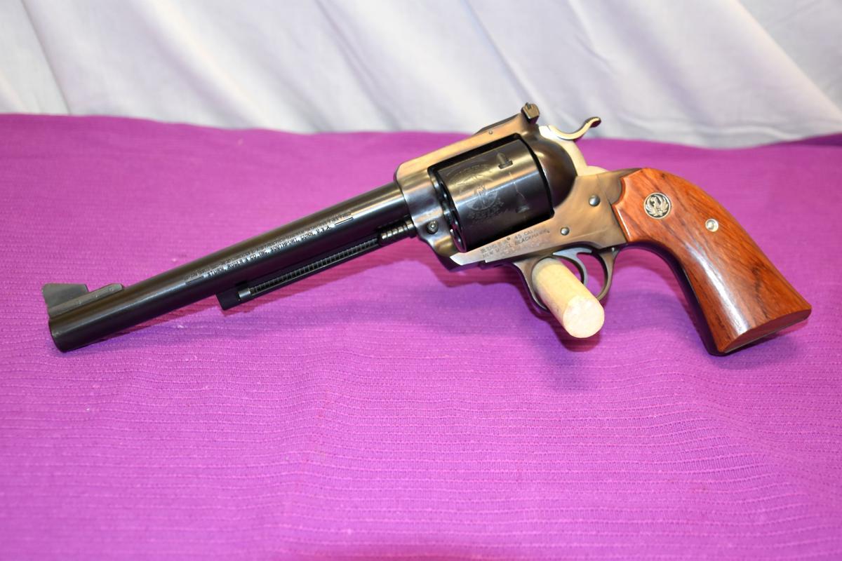 Ruger .45 Cal, New Model Blackhawk, Revolver, "Bisley Model" SN:47-79882