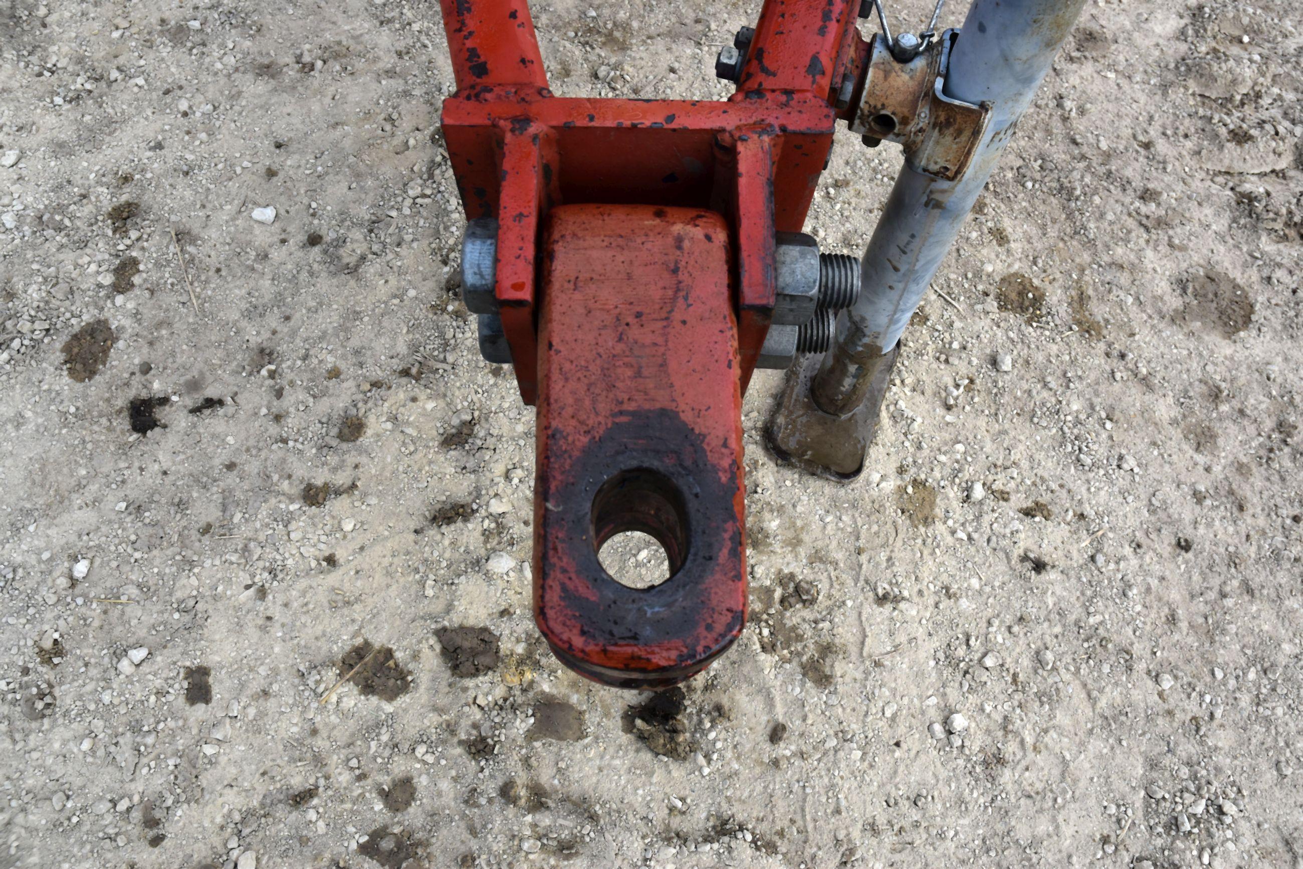 Krause 4810 Land King, 9 Shank, Disc Chisel Plow, 4 Rear Shank Levelers, Light Kit, 10.00-15 Tires S