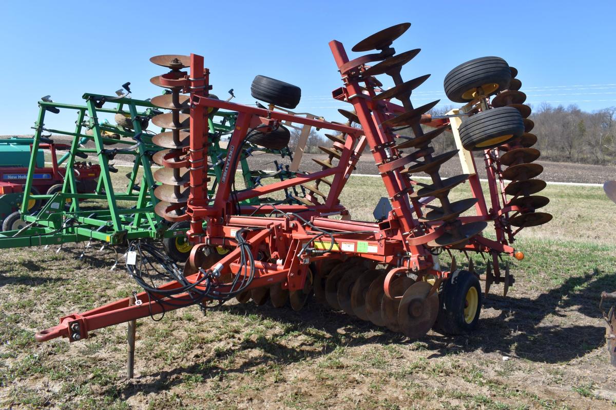 Krause 3954 WR Tandem Disk, 24.5 Rock Flex, 9” Spacing, 21" Blades, SN: 2036