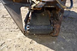 Berlon 5’ Bedding Sand Shooter, Belt Drive, Universal Skid Loader Plate