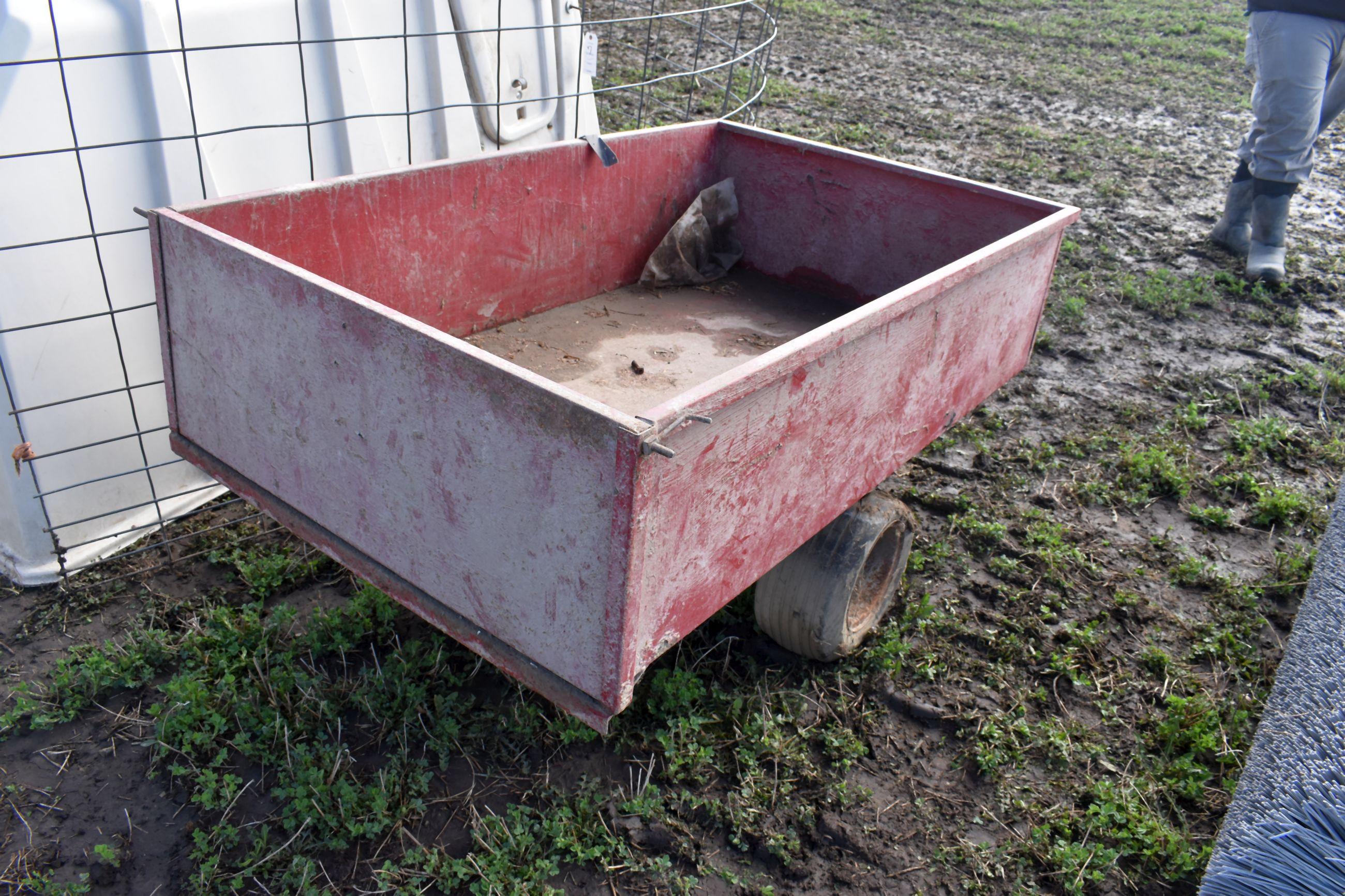 12 Cu. Ft. Metal Yard Cart