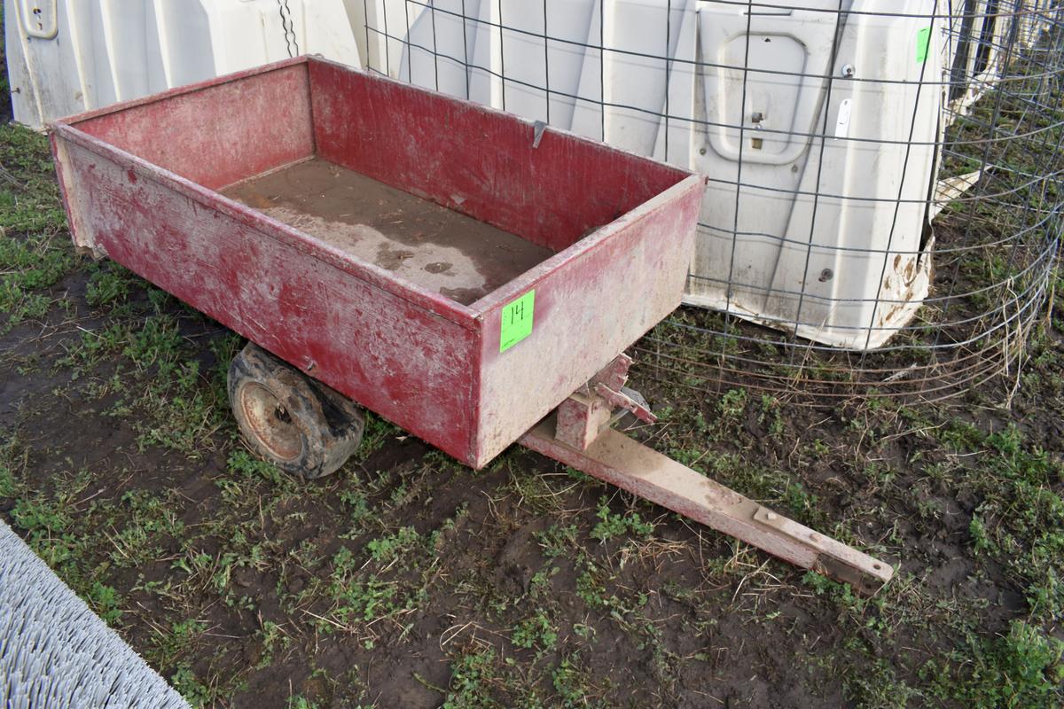 12 Cu. Ft. Metal Yard Cart