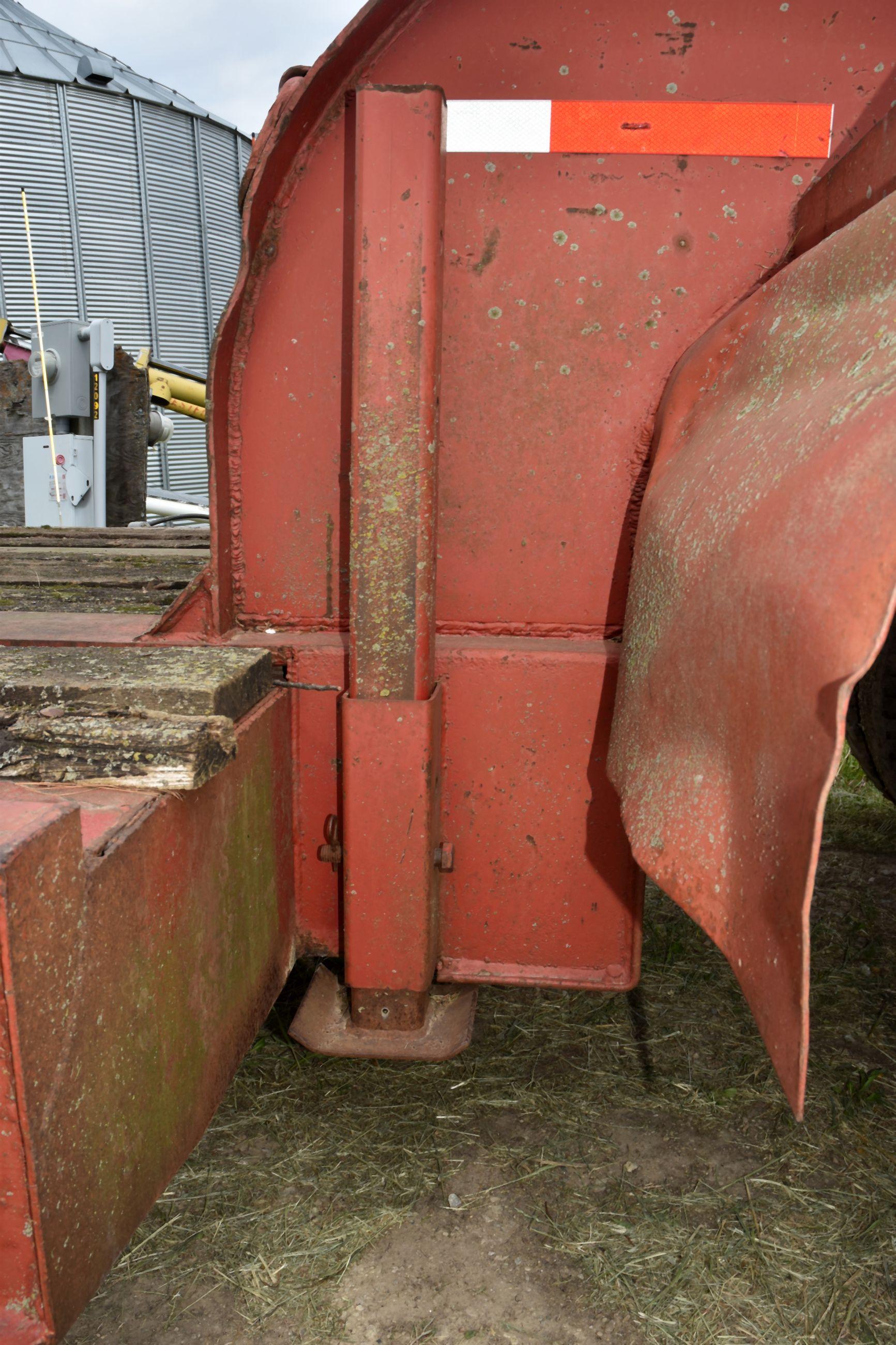 1965 Lo-Boy Semi Trailer With Front Dolly, Draw Bar Hitch, 23’ With 5’ Beaver Tail, Dolly Has Frozen