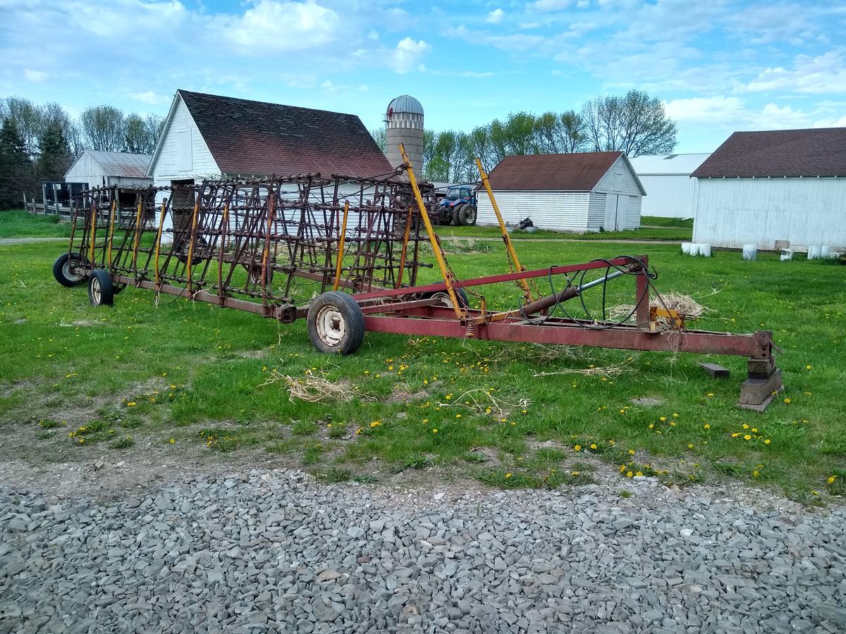 9 Section Drag On Hydraulic Cart