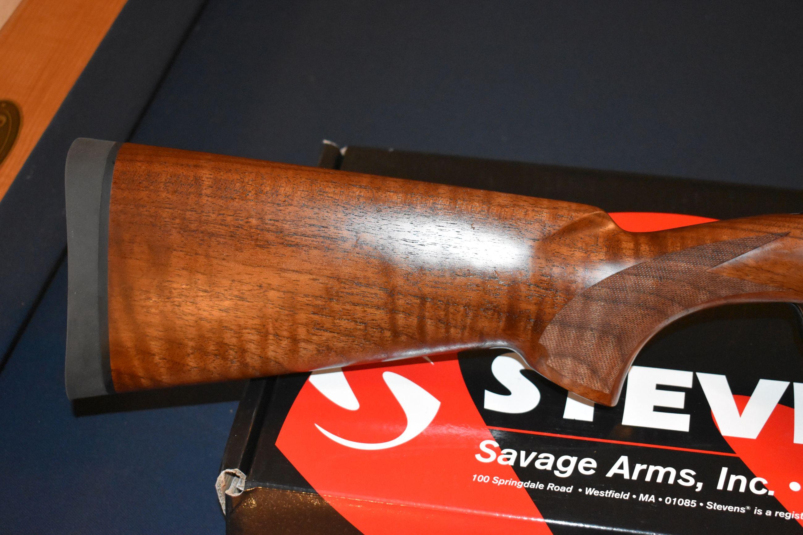 Stevens Savage Arms Inc. Model 555, Over/Under, 20 ga. 2 3/4 and 3"  With 5 Chokes, KOFS Turkey Addi
