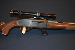 Remington Nylon Semi Auto Rifle, 22 Cal LR Only, Full Nylon Stock, With Westernfield 3-7x20 Scope, W
