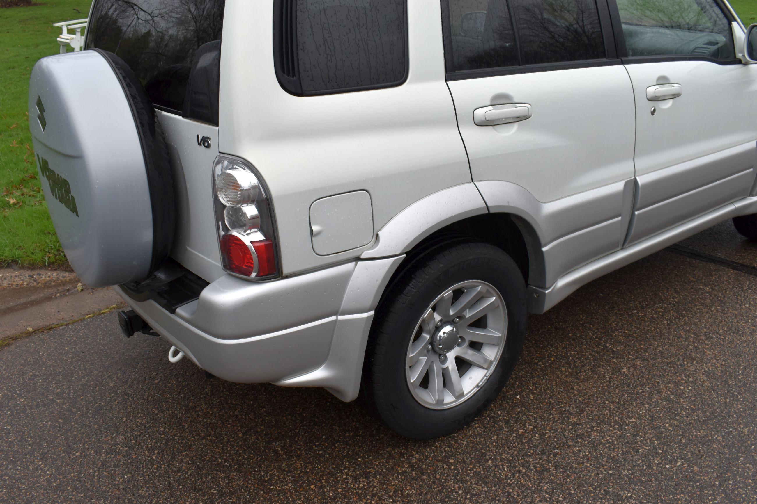 2005 Suzuki Grand Vitara, 4x4, V6, Automatic, Sunroof, Full Power, 45,244 Actual Miles, Cloth, Clean