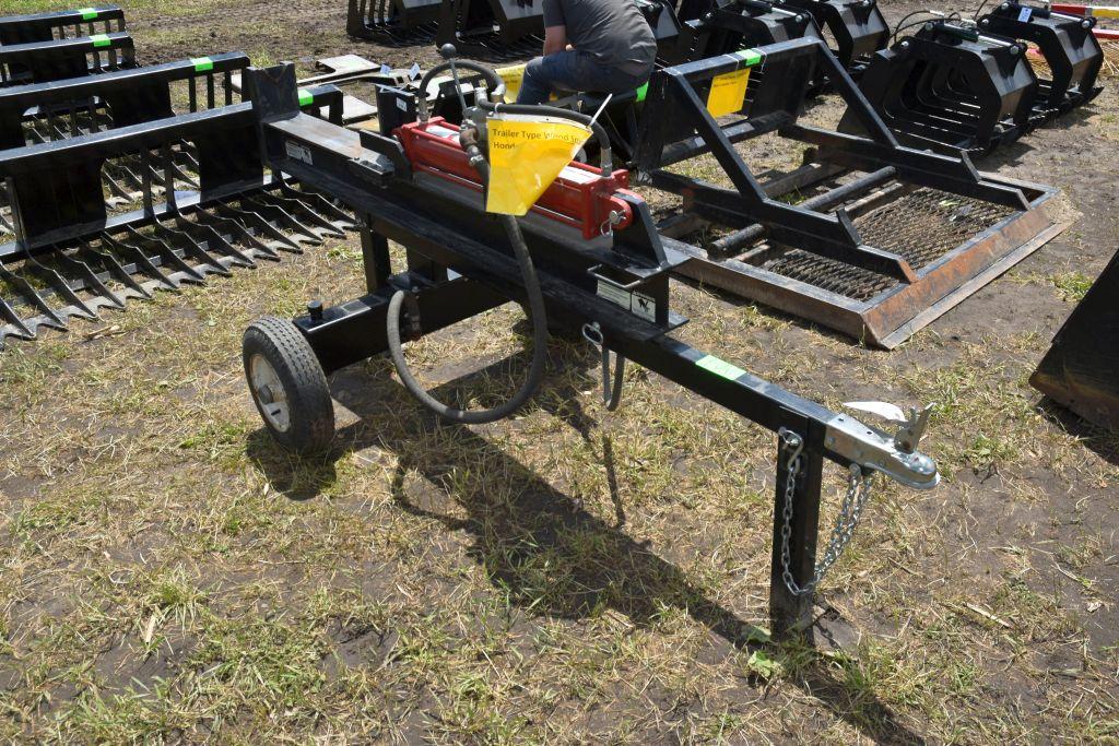 Trailer Type Wood Splitter, Honda 5.5HP Engine