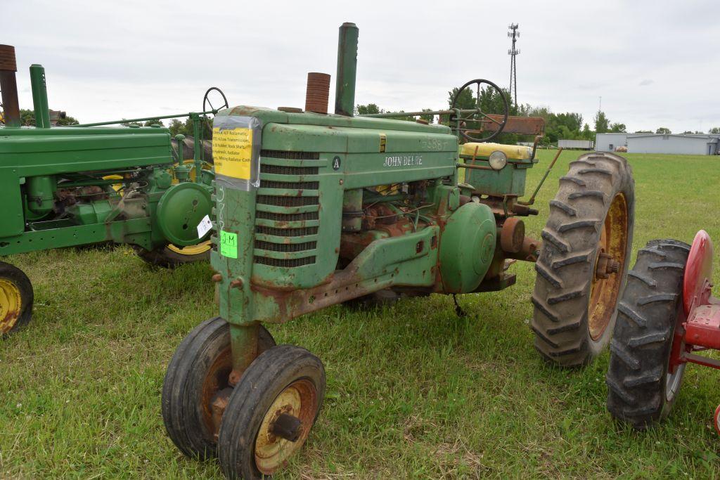 John Deere A, N/F Rollamatic, 540 PTO, Hi/Low Tran