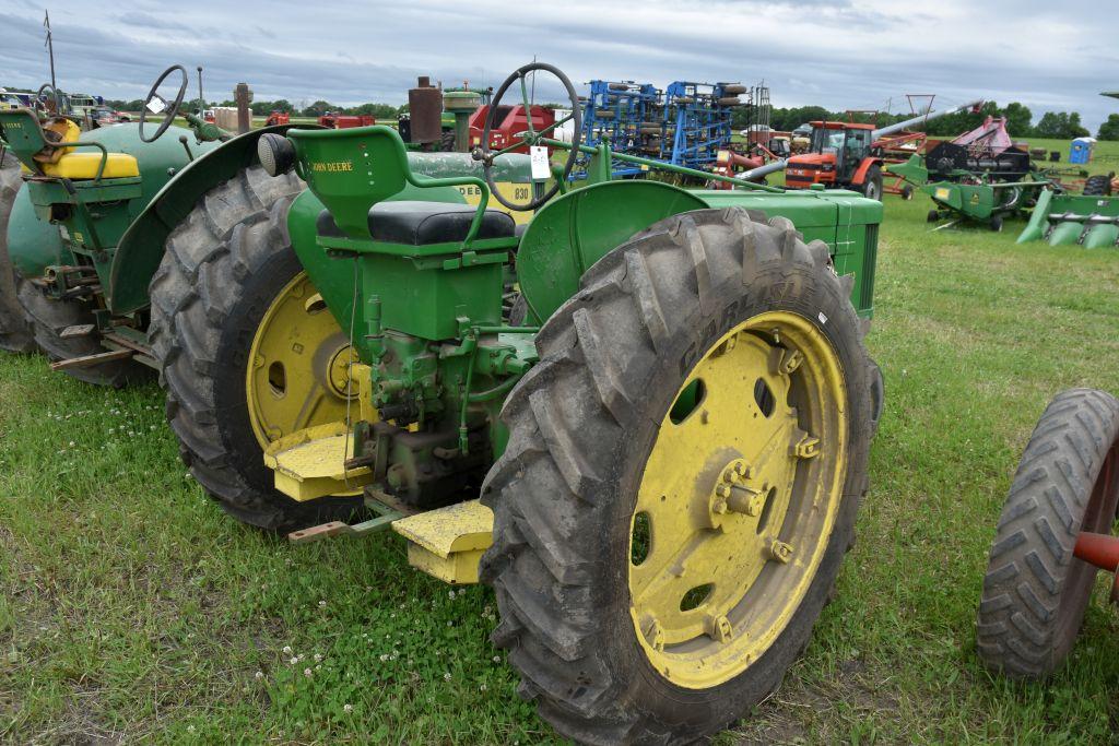 John Deere 50 Tractor, New 12.4 x 38 Rubber, Rock