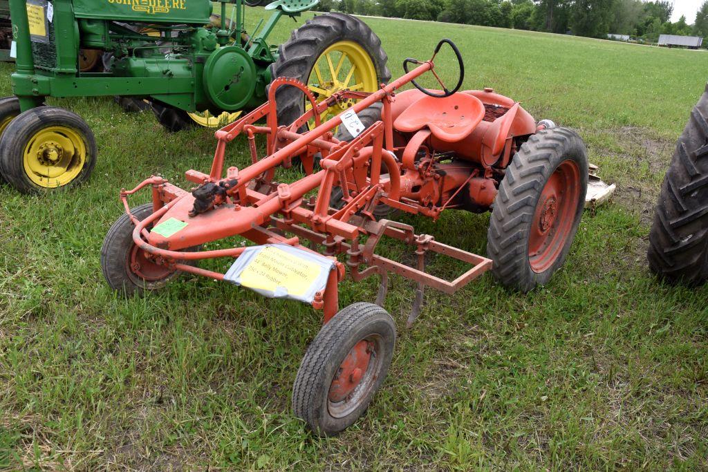 Allis Chalmers G With Front Mount Cultivator, 44"