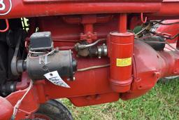 Farmall B Gas Tractor, Narrow Front, 11.2x24 Tire