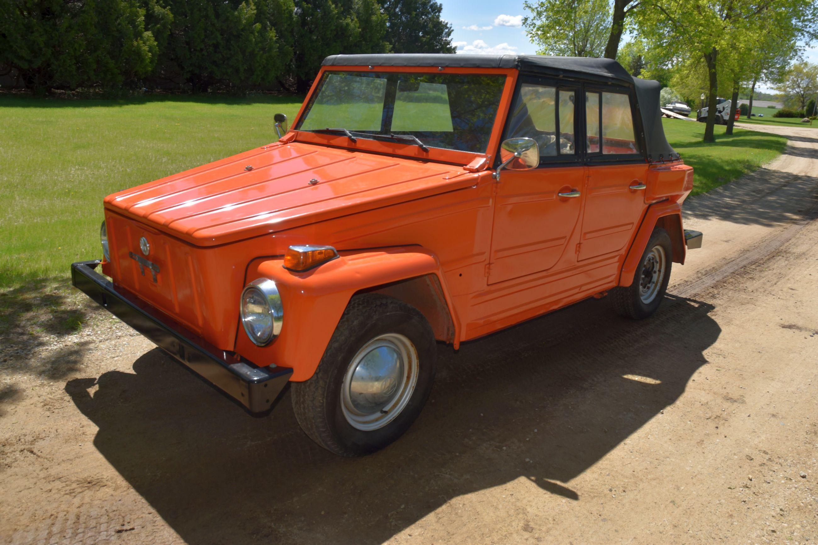 1974 VW “Thing” Convertible, Hurst Shifter, 59,572 Miles, 4 Door, Motor Is Free, Good Body, Has Titl