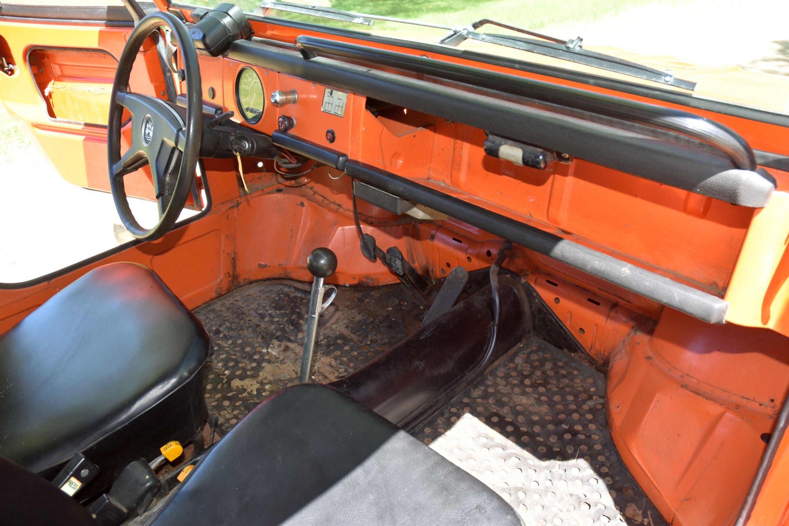 1974 VW “Thing” Convertible, Hurst Shifter, 59,572 Miles, 4 Door, Motor Is Free, Good Body, Has Titl