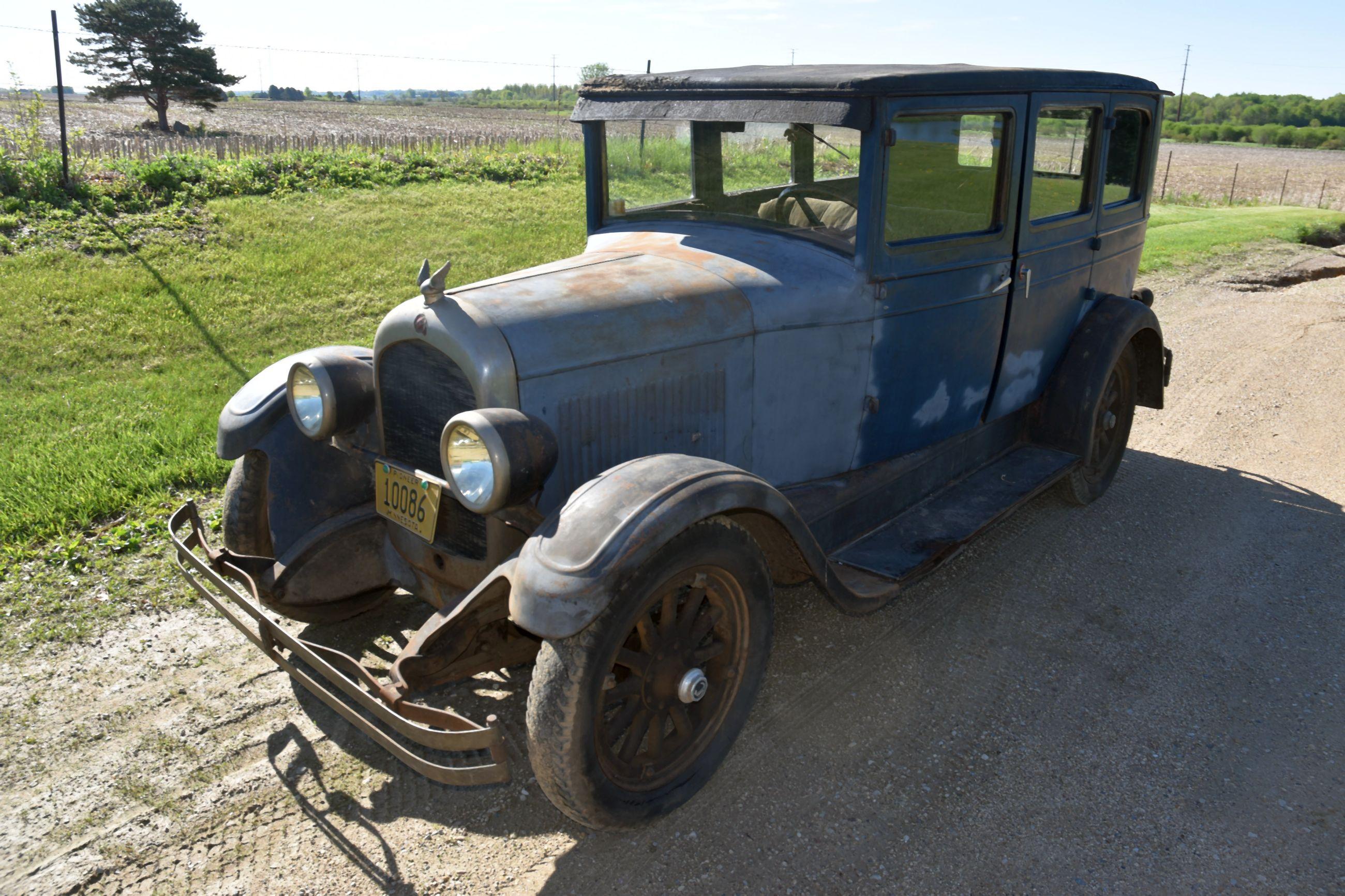 1928 Chrysler 4 Door, Good Body, Motor, Sold With Bill Of Sale Only