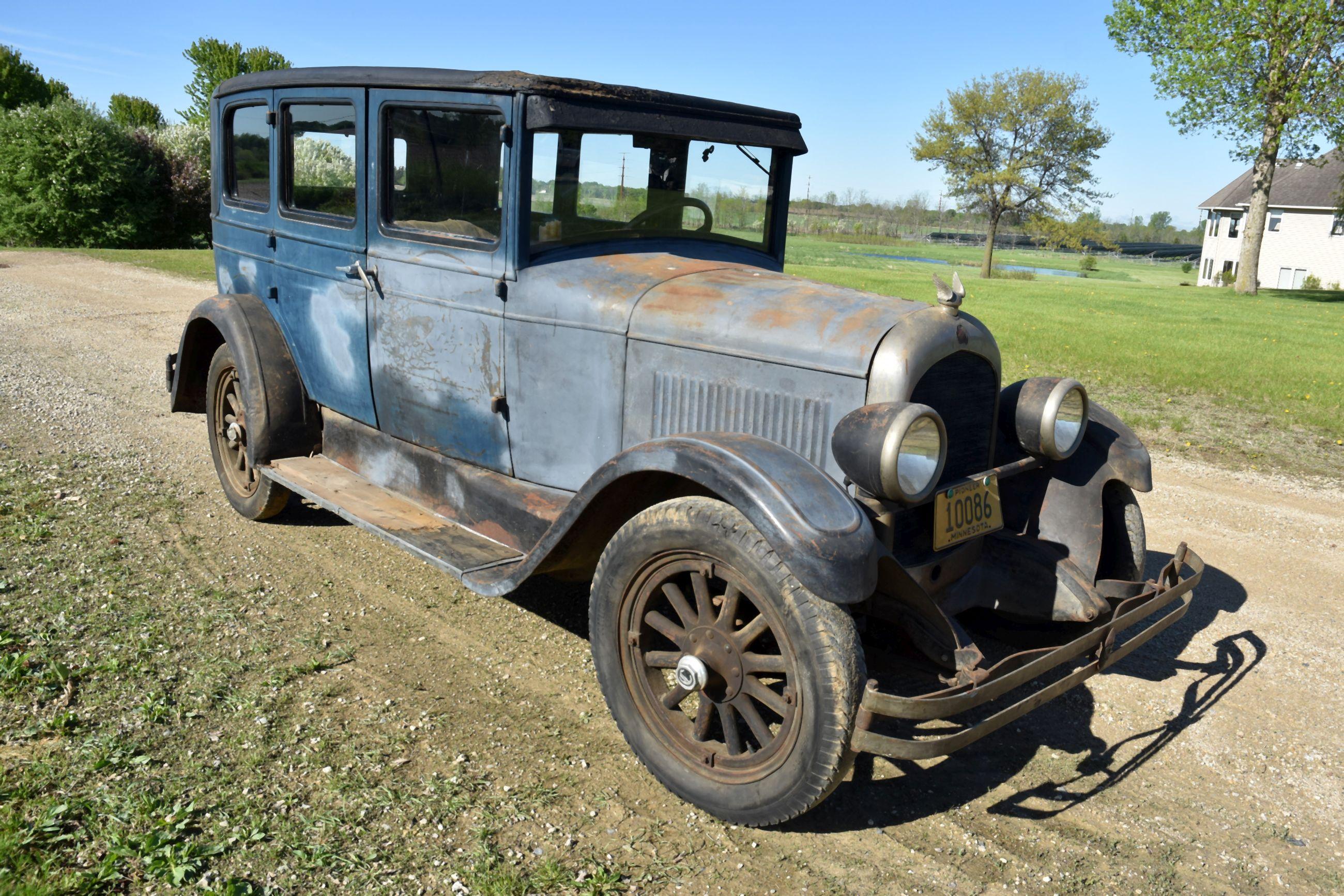 1928 Chrysler 4 Door, Good Body, Motor, Sold With Bill Of Sale Only