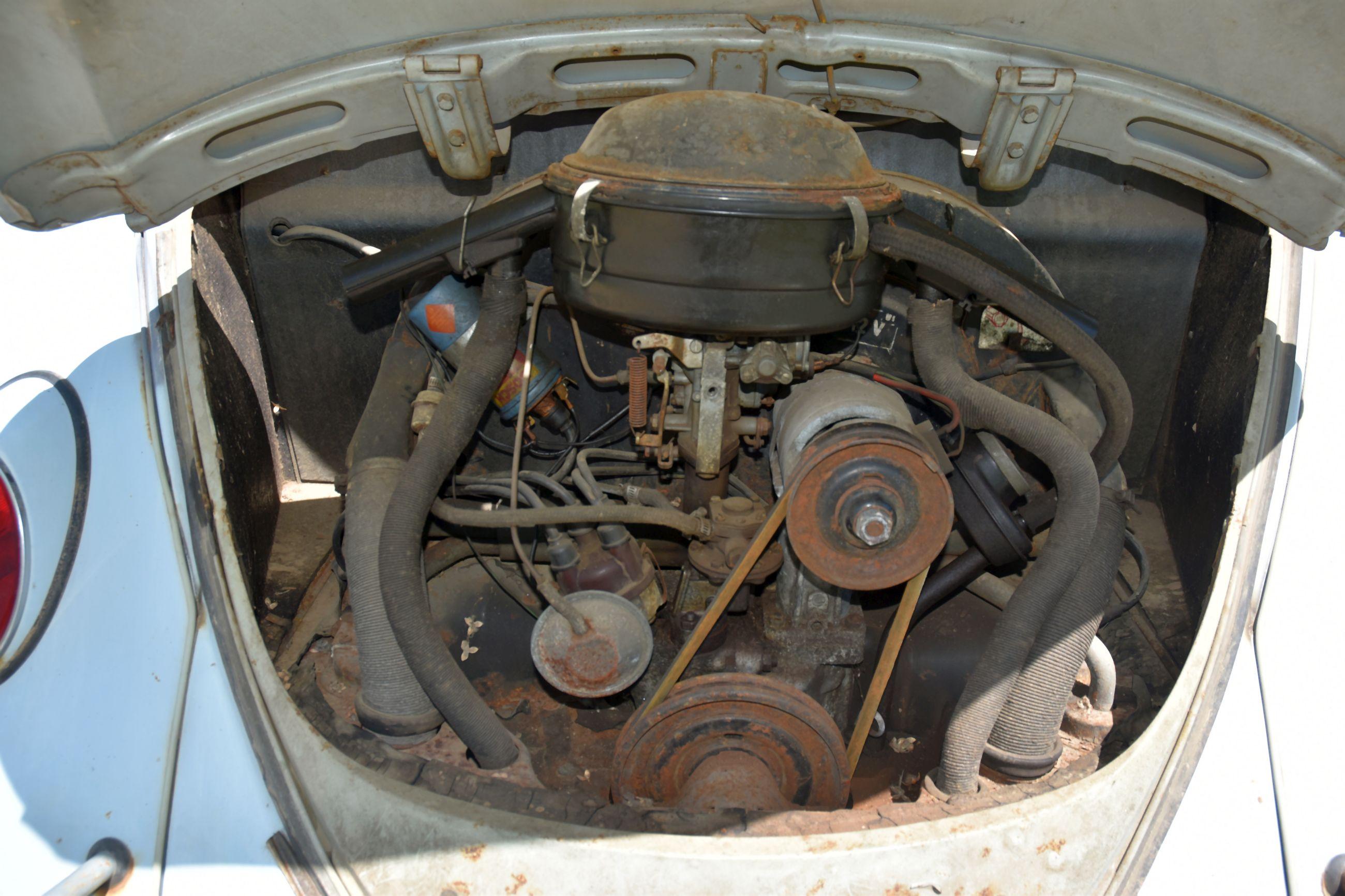 1967 VW Bug, 4sp, Engine Rebuilt 10+ Years Ago, Good Interior, Good Body, Non Running, Original Inte