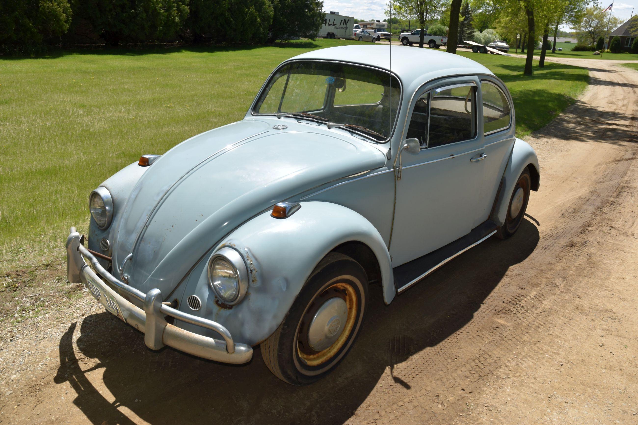 1967 VW Bug, 4sp, Engine Rebuilt 10+ Years Ago, Good Interior, Good Body, Non Running, Original Inte