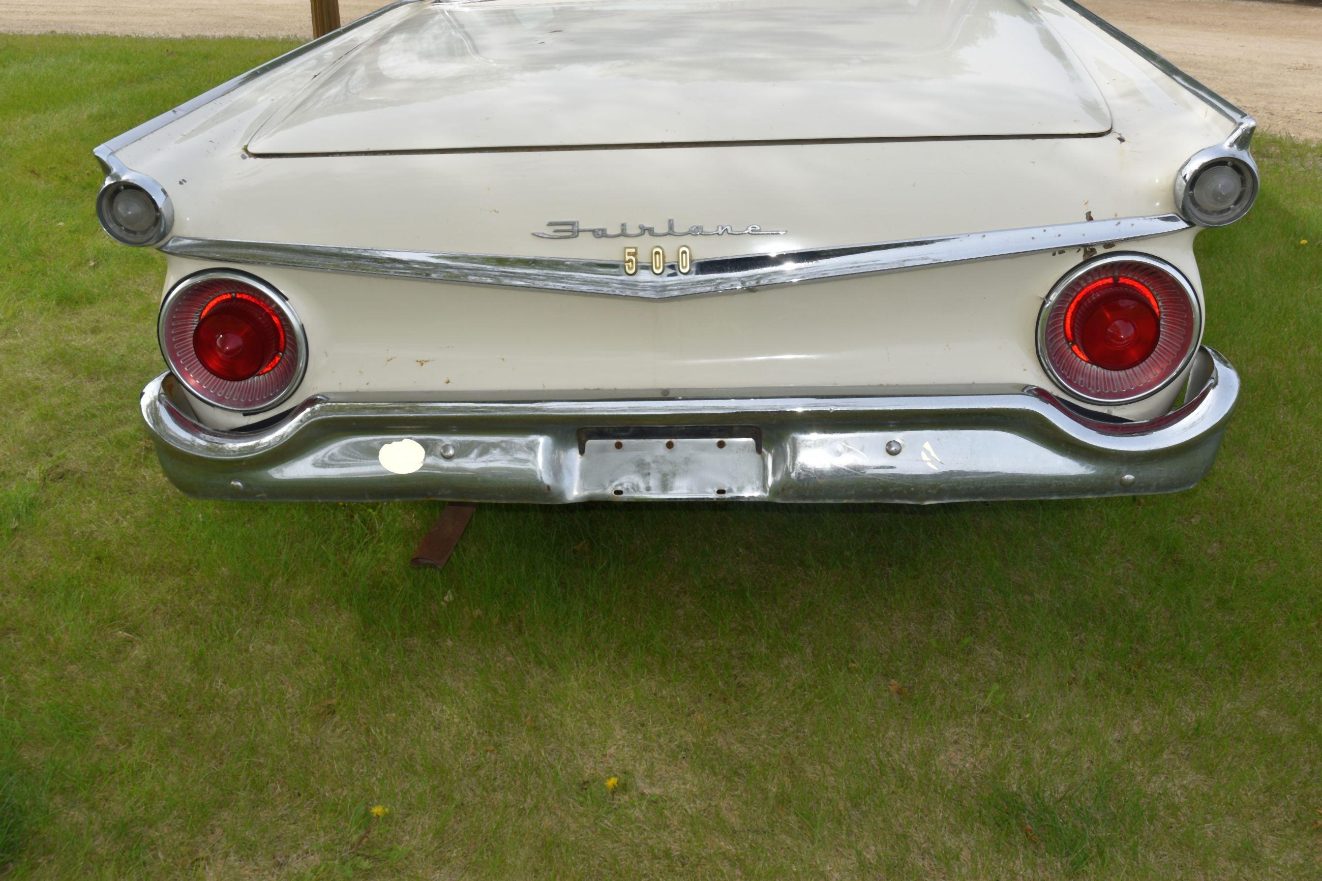 1959 Ford Galaxie Skyliner 500, 2 Door Hard Top, Good Body & Interior, V8, Retractable Top, Motor St