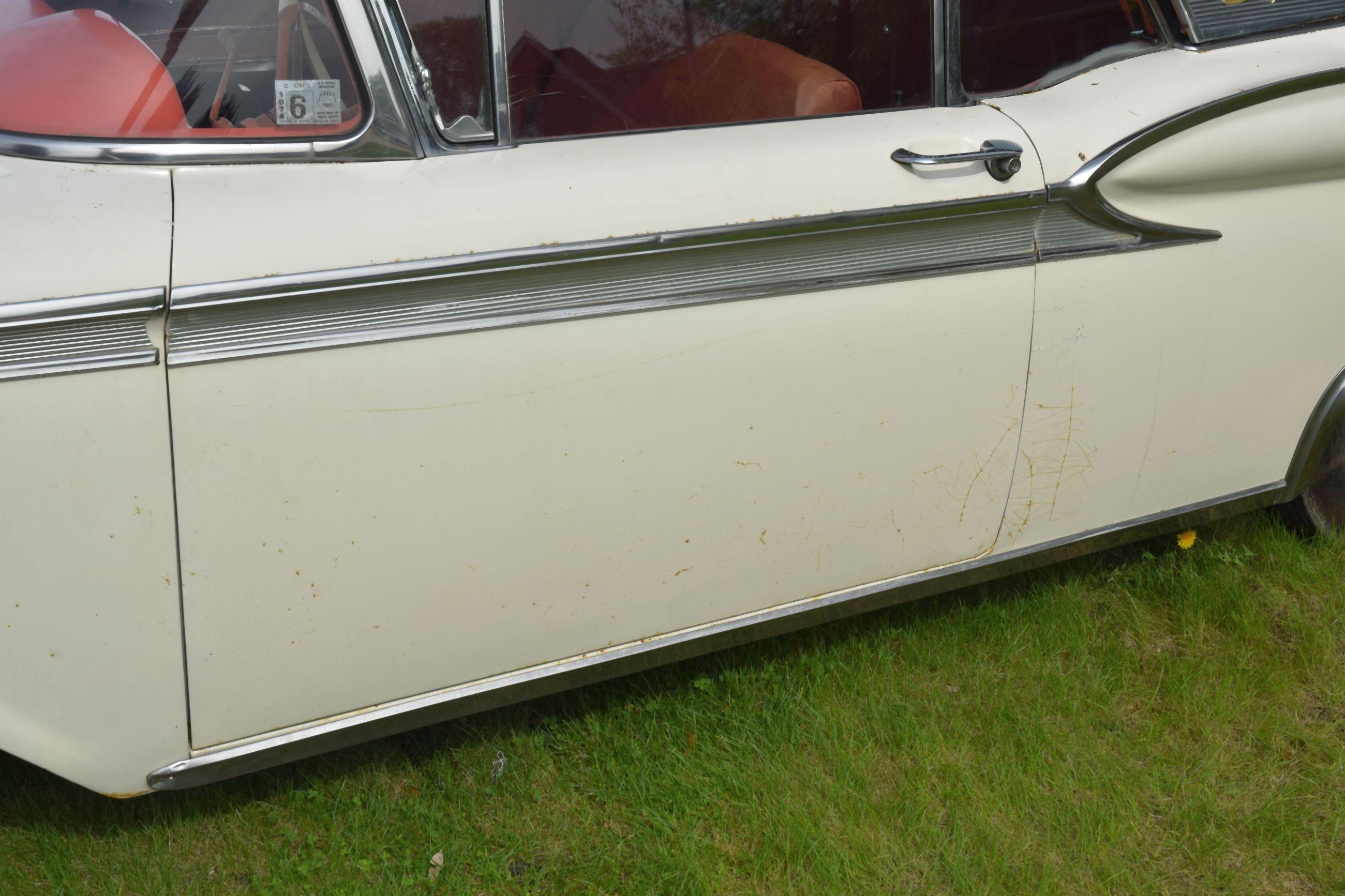 1959 Ford Galaxie Skyliner 500, 2 Door Hard Top, Good Body & Interior, V8, Retractable Top, Motor St