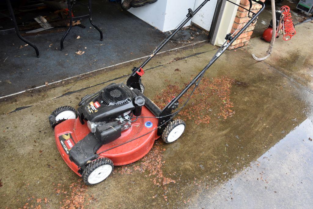 Toro Recycler 22'' Push Mower, 3 In 1, Kohler 6.75HP Motor, Quick Wash Deck, Self Propelled, Turns O