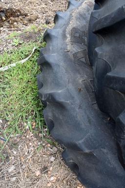 (2) Goodyear 320/90R50 Duals On New Holland Rims