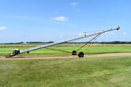 Hutchinson 8” x 51’ 10hp Single Phase, Grain Auger, SN:145889