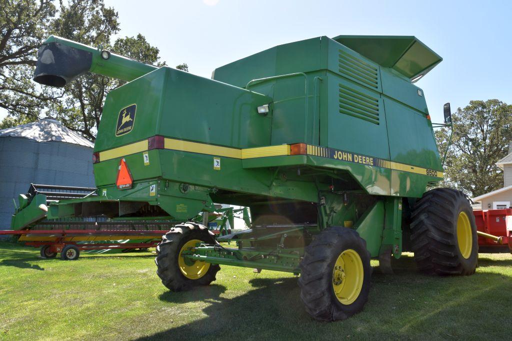 John Deere 9500 Combine 3319 Sep/4715 Eng Hours, 30.5x32, Bin Extensions, Chopper/Spreader, Always S