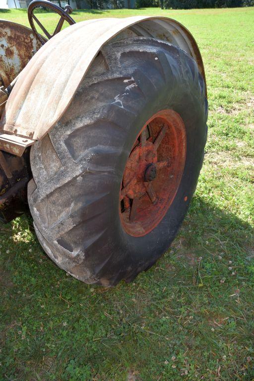 1937 Case L, W/F, SN: L312283, Fenders, Belt Pulley, Runs