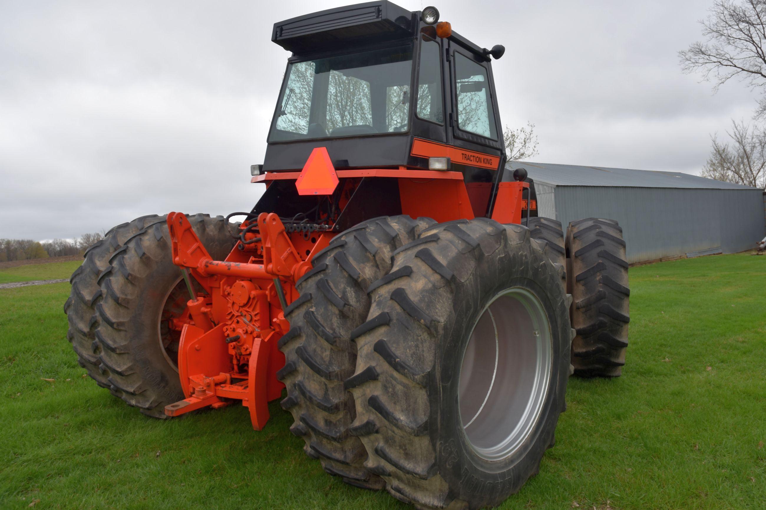 Case 2670 4WD, Crab Steer, Hours Unknown, 18.4x34 Duals, 3pt, 4 hyd, PTO, SN:8825617