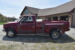 1991 Chevy 3500 Dually Pickup, Reg. Cab, Long Box, 454V8, Auto, 257,500 Miles, Cloth Interior, Runs