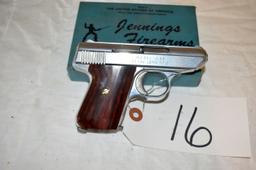 Jennings Firearms Model J22, Semi Auto, 22 Cal., With Original Box