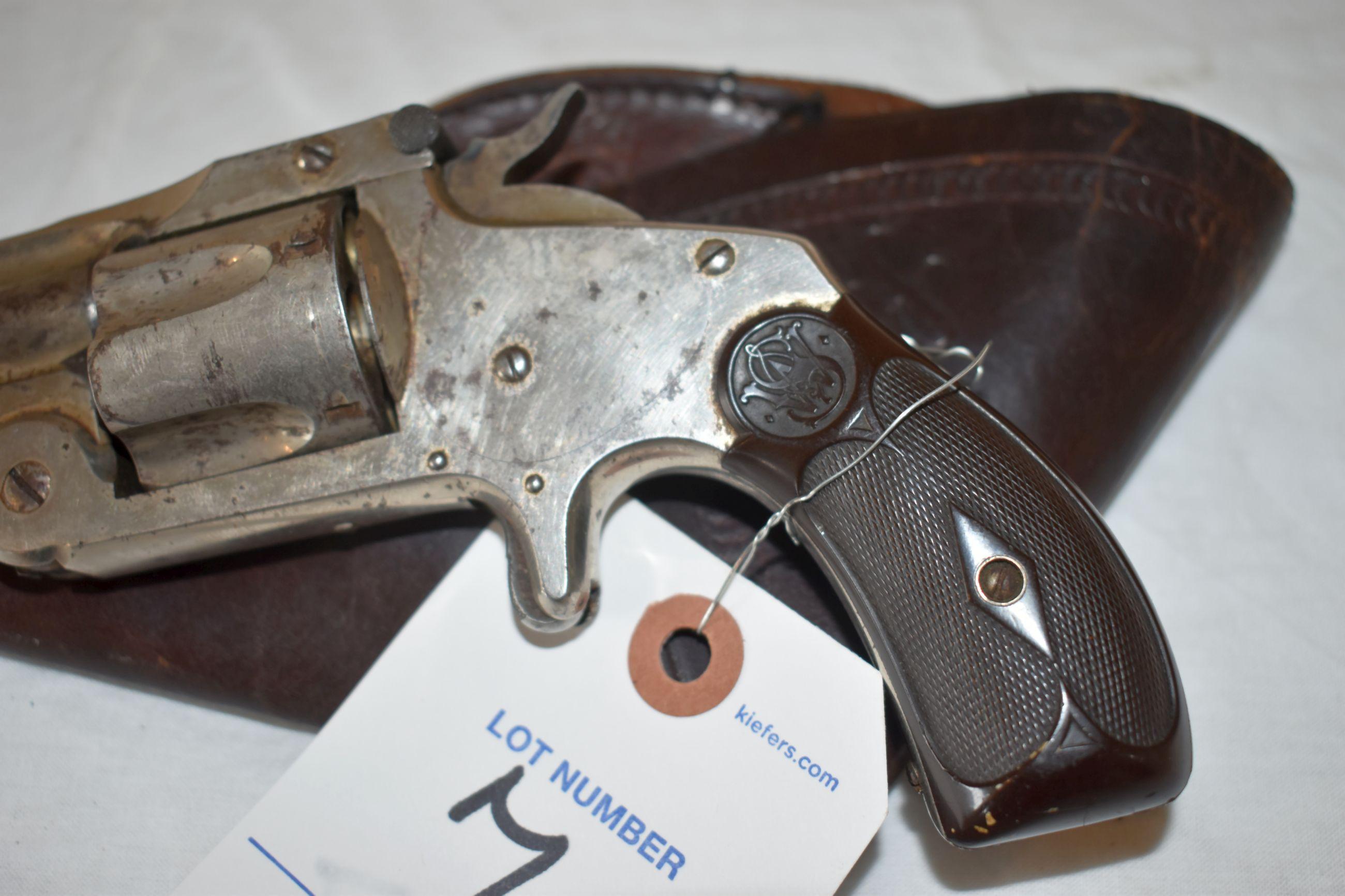 Smith & Wesson 38 Cal. Revolver, SN:97887, With Holster