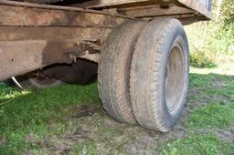 1952 Chevy Single Axle Dually Truck, 12' Box, Non-Running, Inline 6 Cylinder, Poor Interior, Has Tit