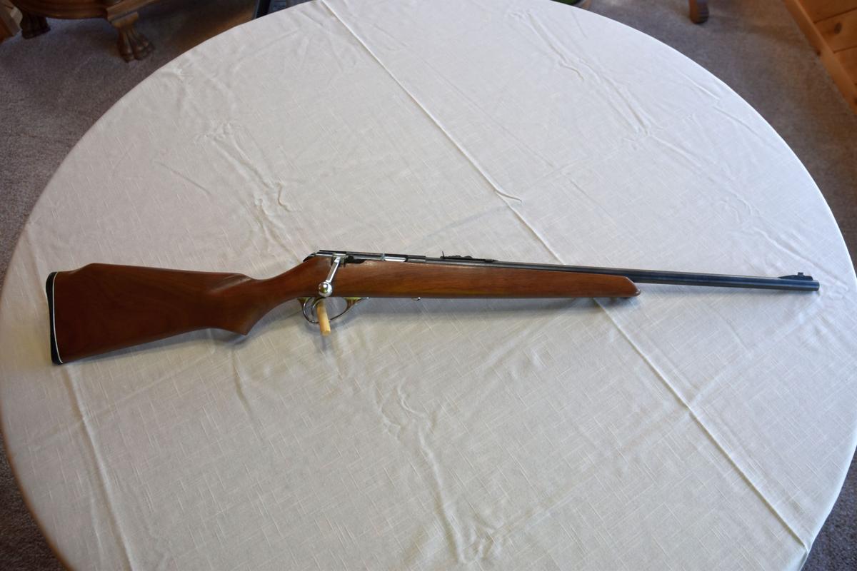 Sears Model 41 DLA -103.2751, 22 S,L,LR Caliber, Single Shot, Bolt Action, Chrome Trigger Guard