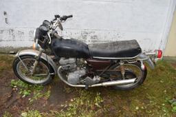 1975 Yamaha Motorcycle, Non Running, Missing Parts, Has Title