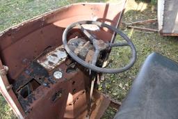 Cushman Truckster, 3 Wheels, Missing Some Parts, Non Running, Rusty, No Title