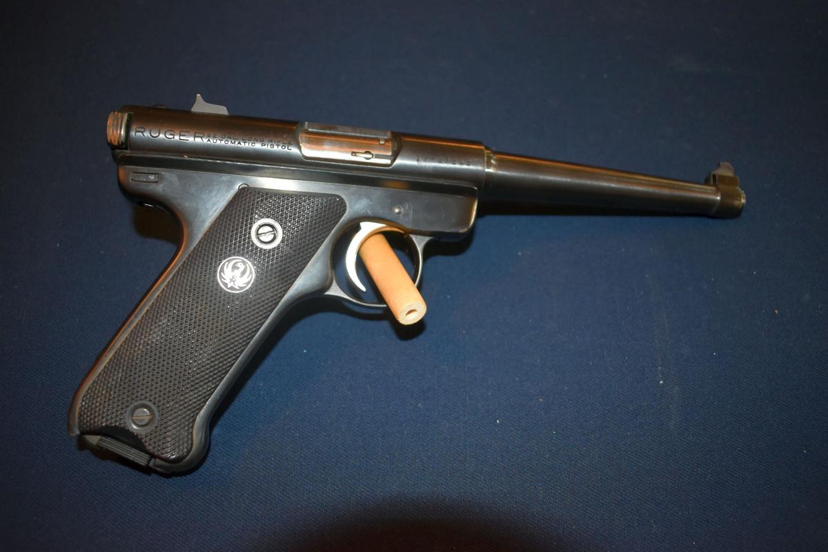 Ruger 22 Cal., Semi Automatic Pistol, With Magazine, SN:17-67242